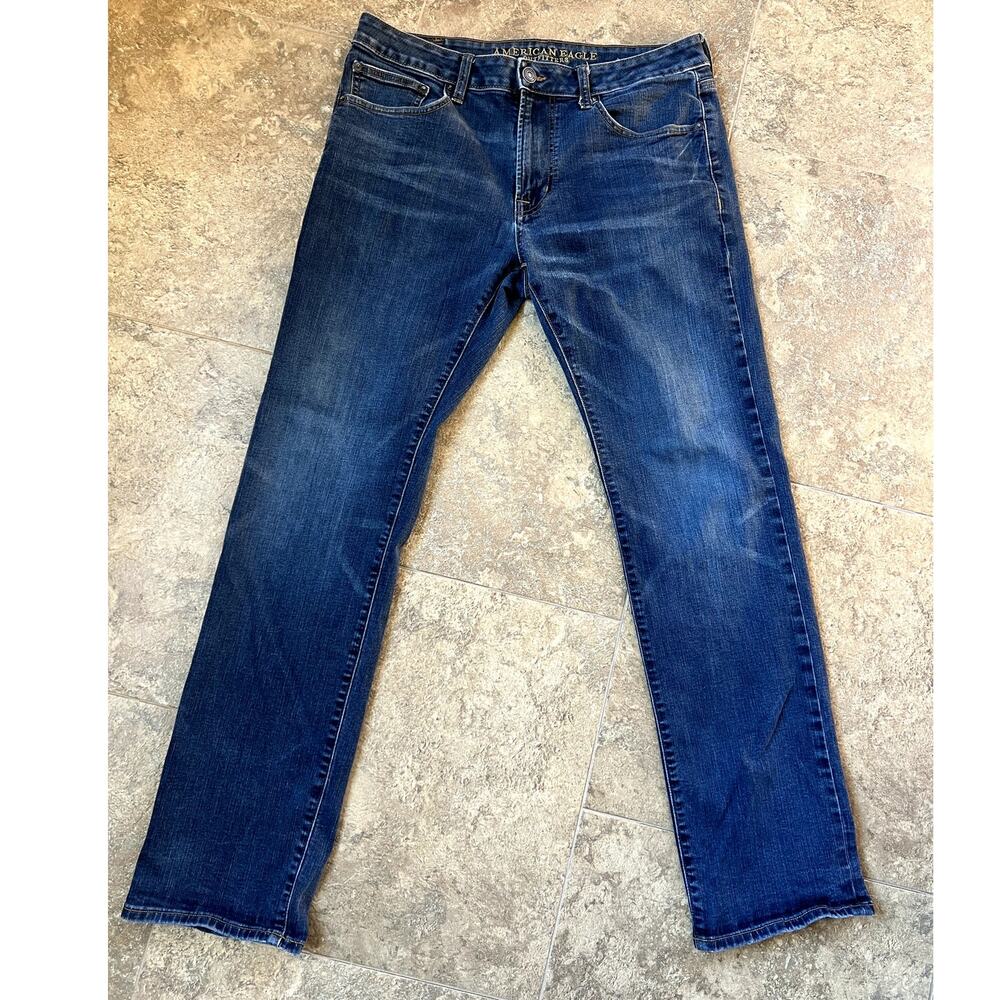 American Eagle Extreme Flex Medium Wash Denim Jeans, Men's size 34 x 34